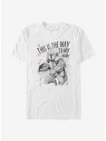 Star Wars The Mandalorian Way To My Heart Extra Soft T-Shirt, WHITE, hi-res