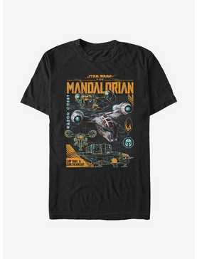 Extra Soft Star Wars The Mandalorian Razor Line T-Shirt, , hi-res