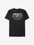 Extra Soft Star Wars The Mandalorian The Child Logo Fill T-Shirt, BLACK, hi-res