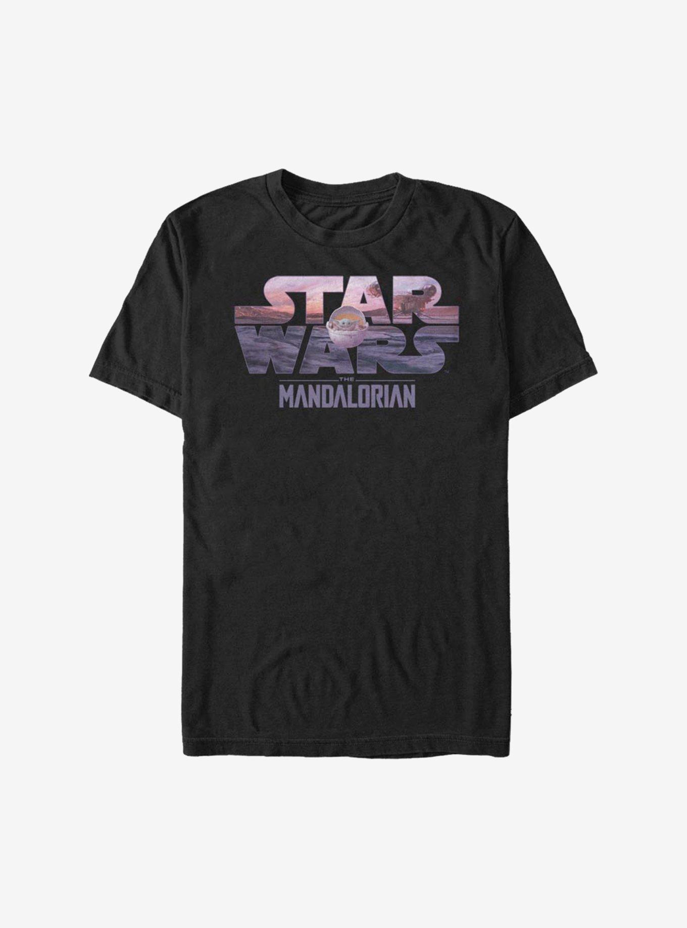 Extra Soft Star Wars The Mandalorian The Child Logo Fill T-Shirt, , hi-res
