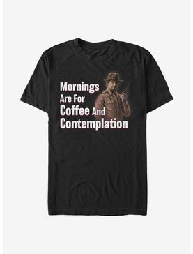 Extra Soft Stranger Things Coffee And Contemplation T-Shirt, , hi-res
