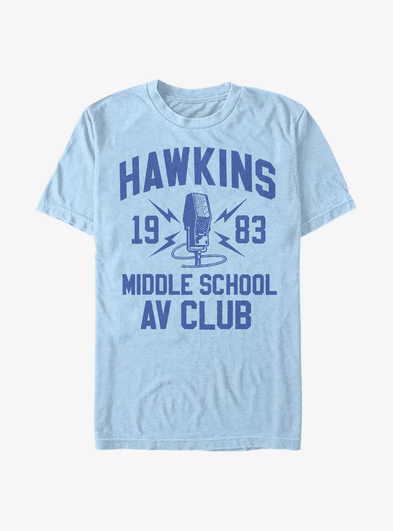 Extra Soft Stranger Things Hawkins AV Club T-Shirt, , hi-res