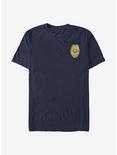 Extra Soft Stranger Things Hawkins Police Badge T-Shirt, NAVY, hi-res