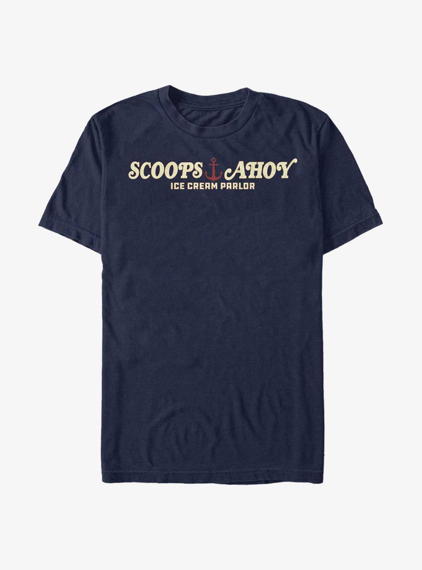Extra Soft Stranger Things Scoops Ahoy T-Shirt, , hi-res