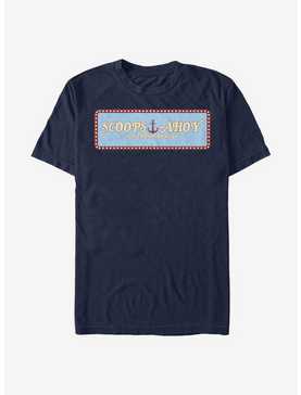Extra Soft Stranger Things Scoops Ahoy Panel T-Shirt, , hi-res