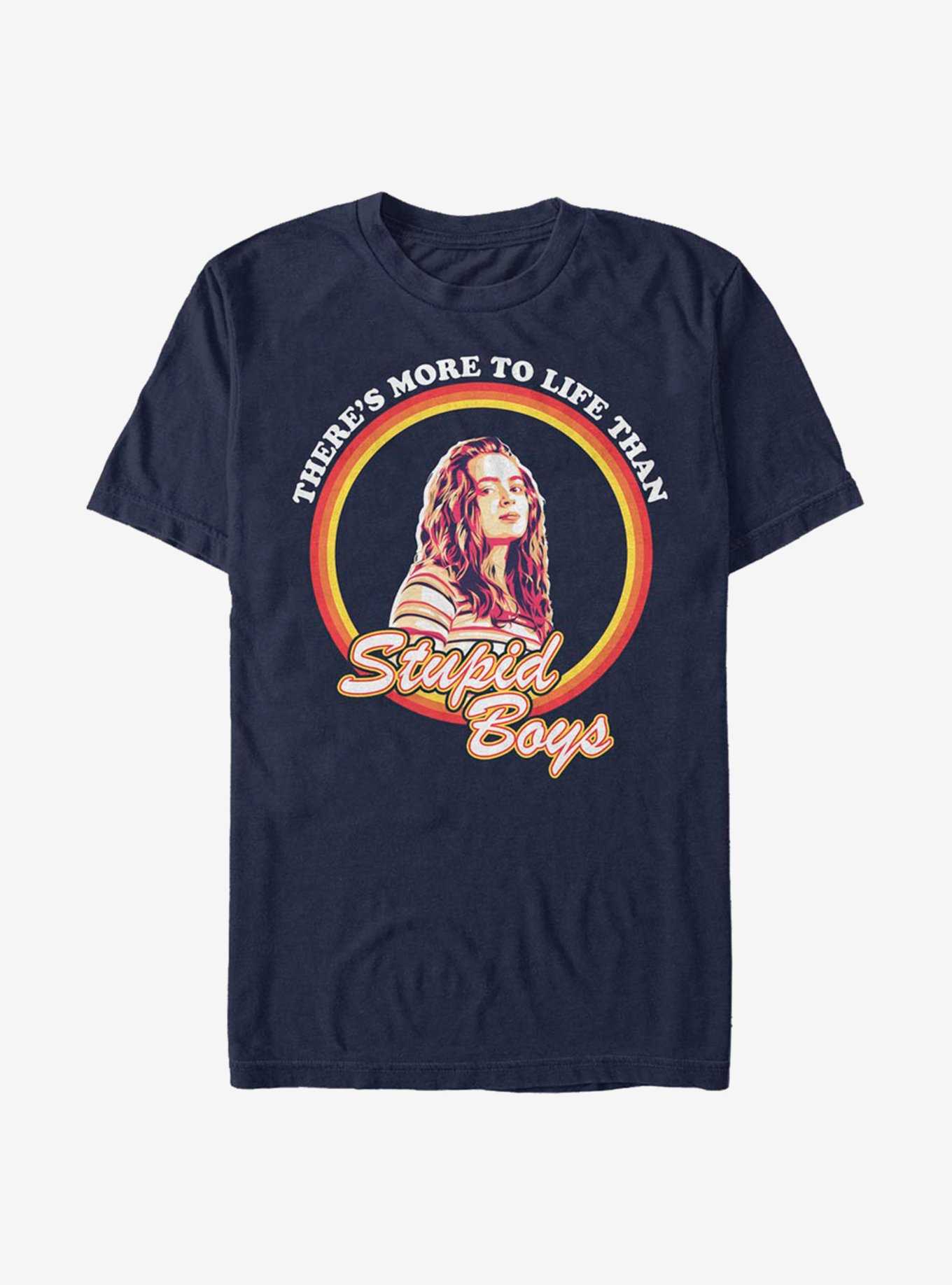Extra Soft Stranger Things Stupid Boys T-Shirt, , hi-res