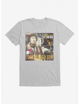 Doctor Who The Fourth Doctor Cogito Ergo Sum T-Shirt, HEATHER GREY, hi-res