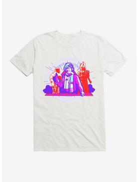 Doctor Who The Fourth Doctor Sutekh And Ice Warrior T-Shirt, WHITE, hi-res
