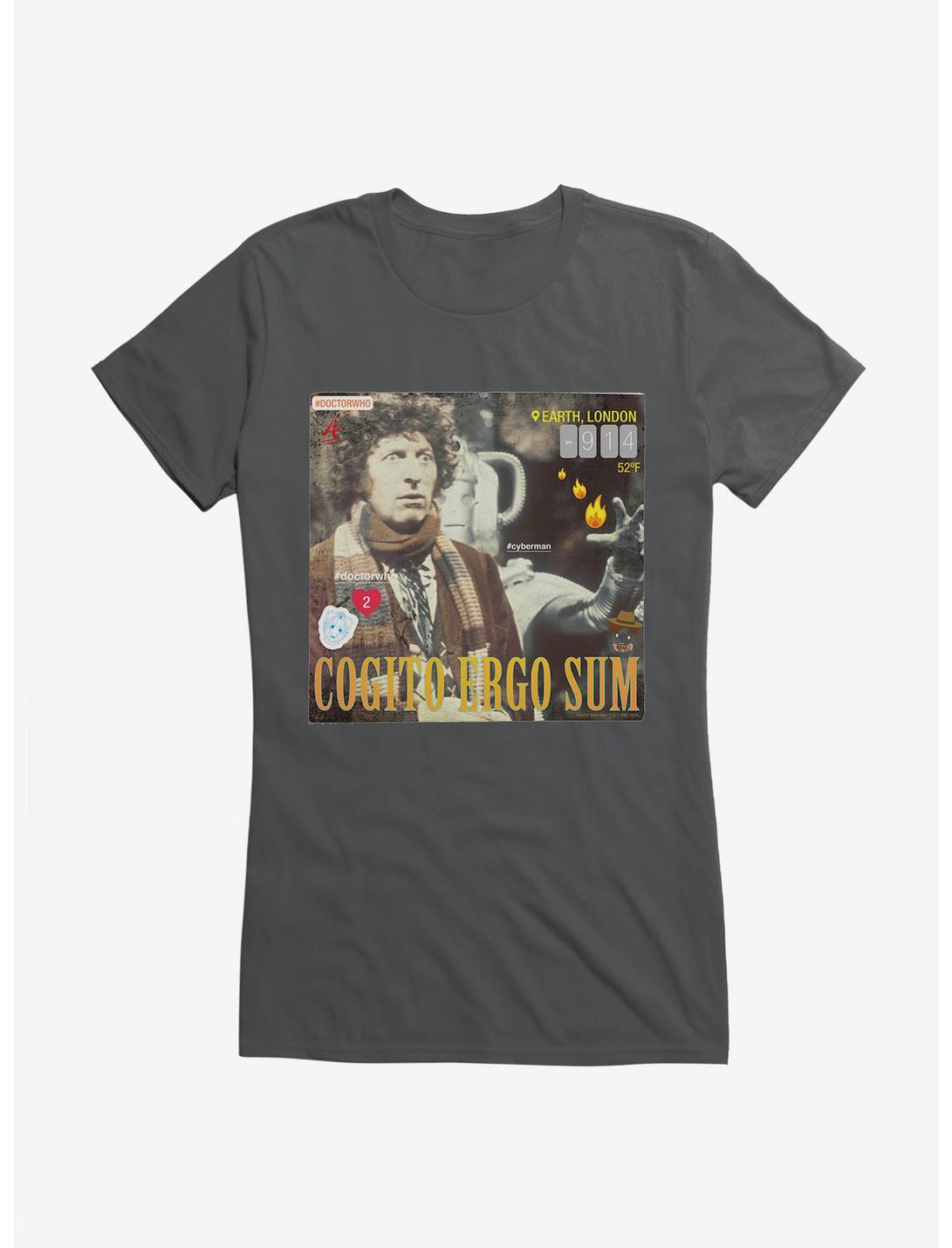 Doctor Who The Fourth Doctor Cogito Ergo Sum Girls T-Shirt, , hi-res