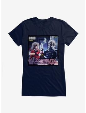 Doctor Who The Fourth Doctor Daleks Are Finished Girls t-Shirt, NAVY, hi-res