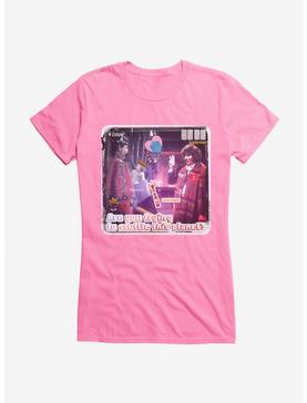 Doctor Who The Fourth Doctor Scuttle This Planet Girls T-Shirt, CHARITY PINK, hi-res