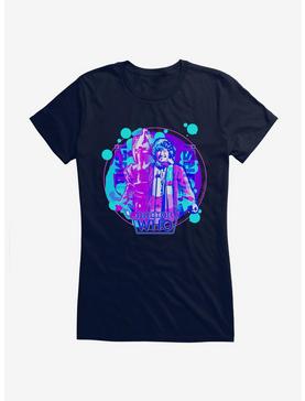 Doctor Who The Fourth Doctor Sutekh Girls T-Shirt, NAVY, hi-res