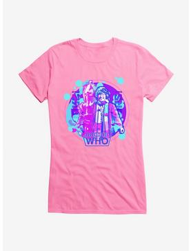 Doctor Who The Fourth Doctor Sutekh Girls T-Shirt, CHARITY PINK, hi-res