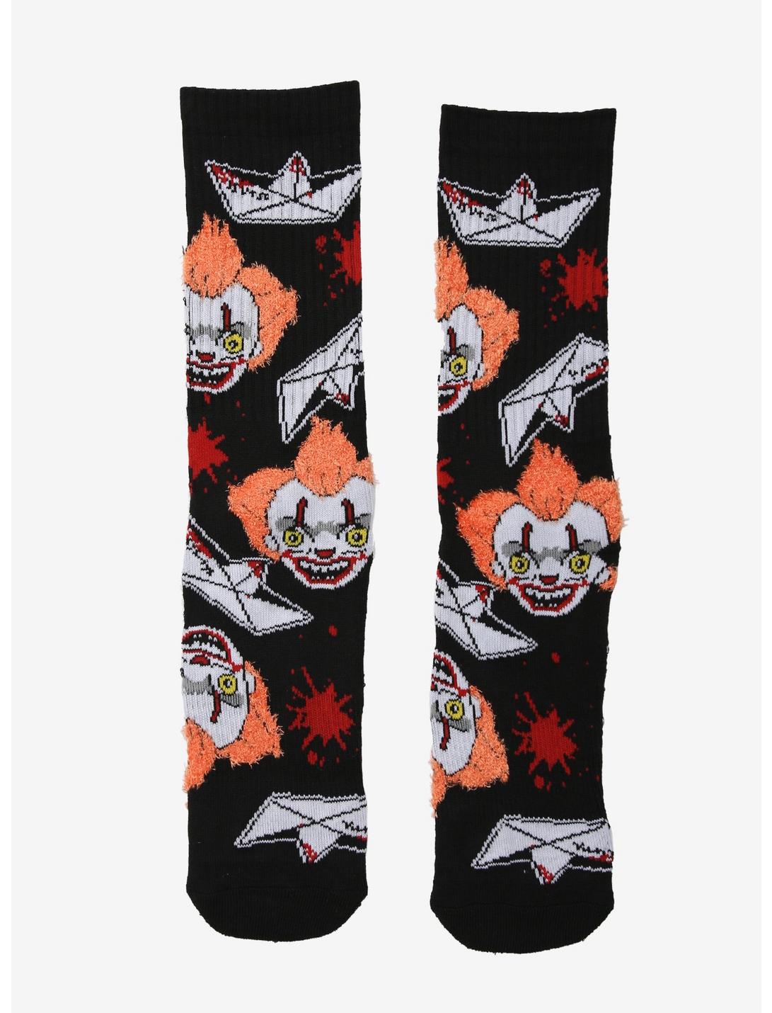 IT Chapter Two Pennywise Crew Socks, , hi-res