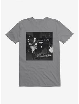Joan Jett Black And White Photo Logo T-Shirt, , hi-res