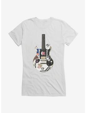 Joan Jett Color Guitar Logo Girls T-Shirt, , hi-res