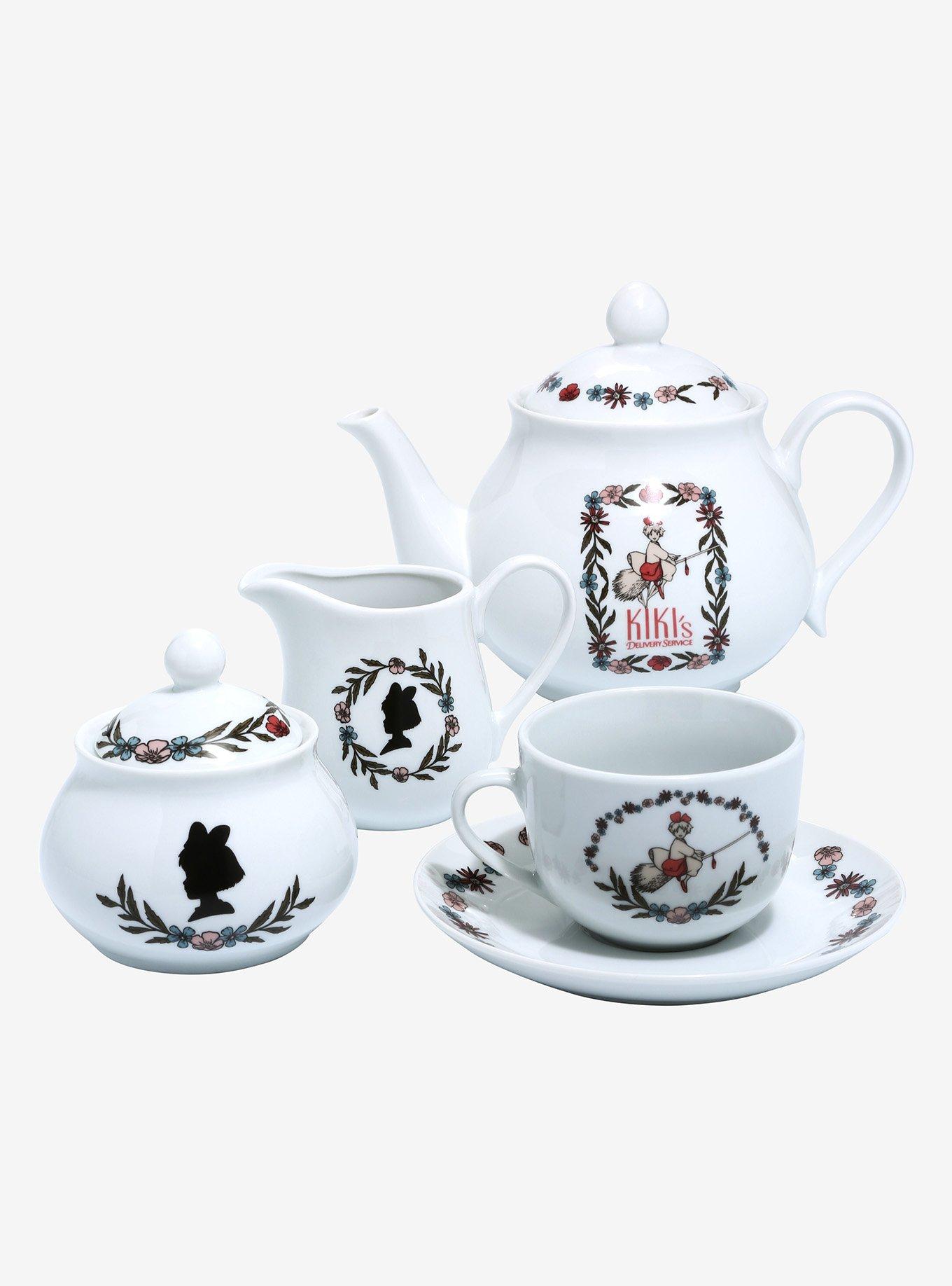 Alice in Wonderland Porcelain Tea Set and Case - Mary Arnold Toys