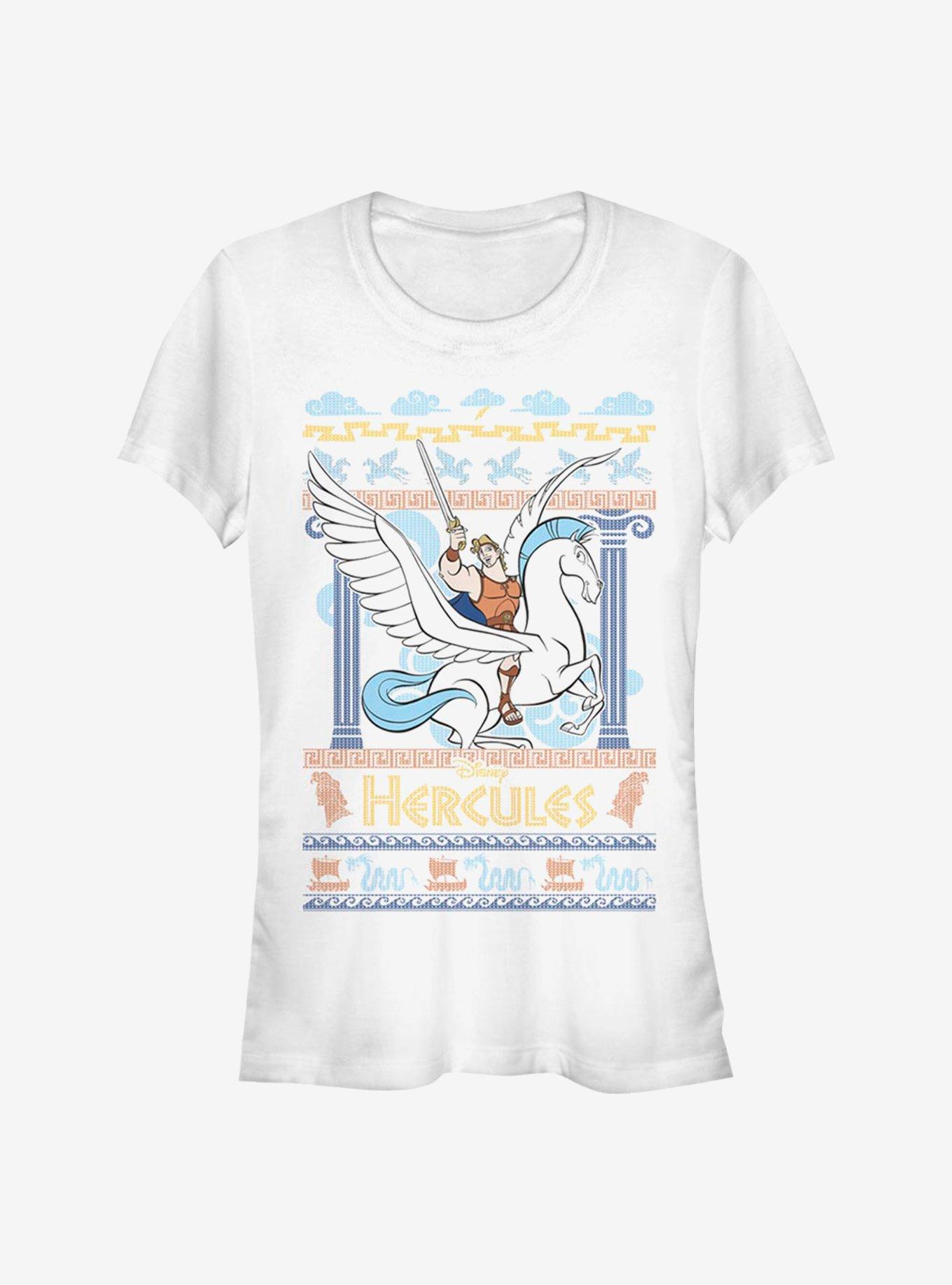 Disney Hercules Olympus Sweater Girls T-Shirt, WHITE, hi-res