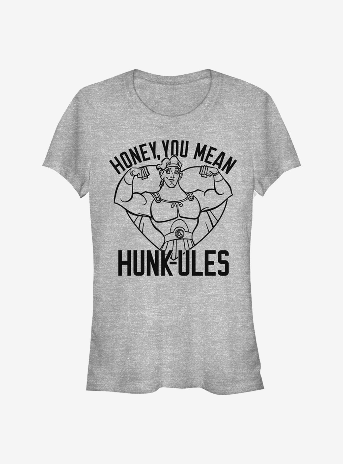 Disney Hercules Hunky Hearts Girls T-Shirt, ATH HTR, hi-res