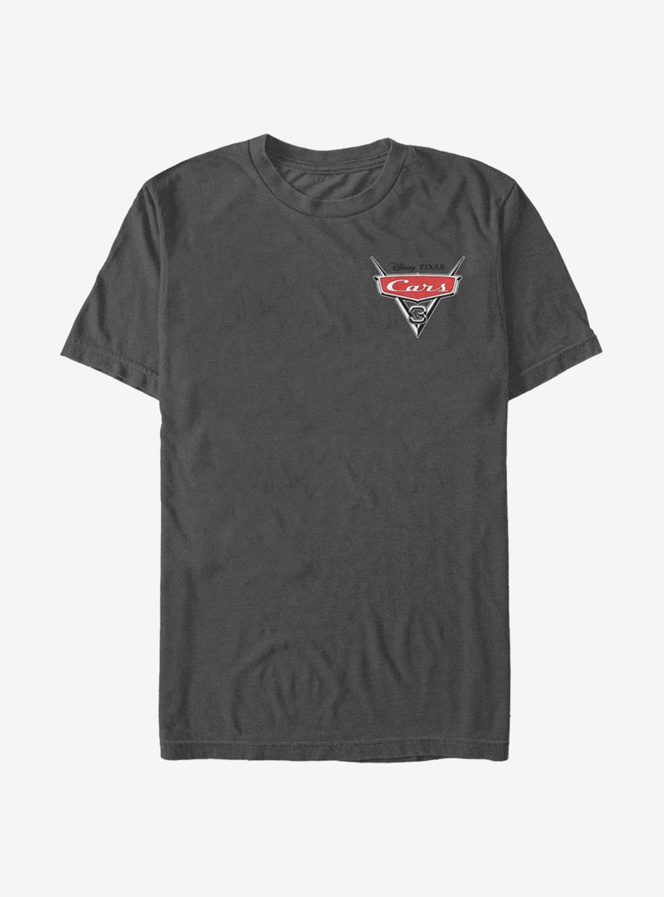 Disney Pixar Cars Logo T-Shirt, CHARCOAL, hi-res