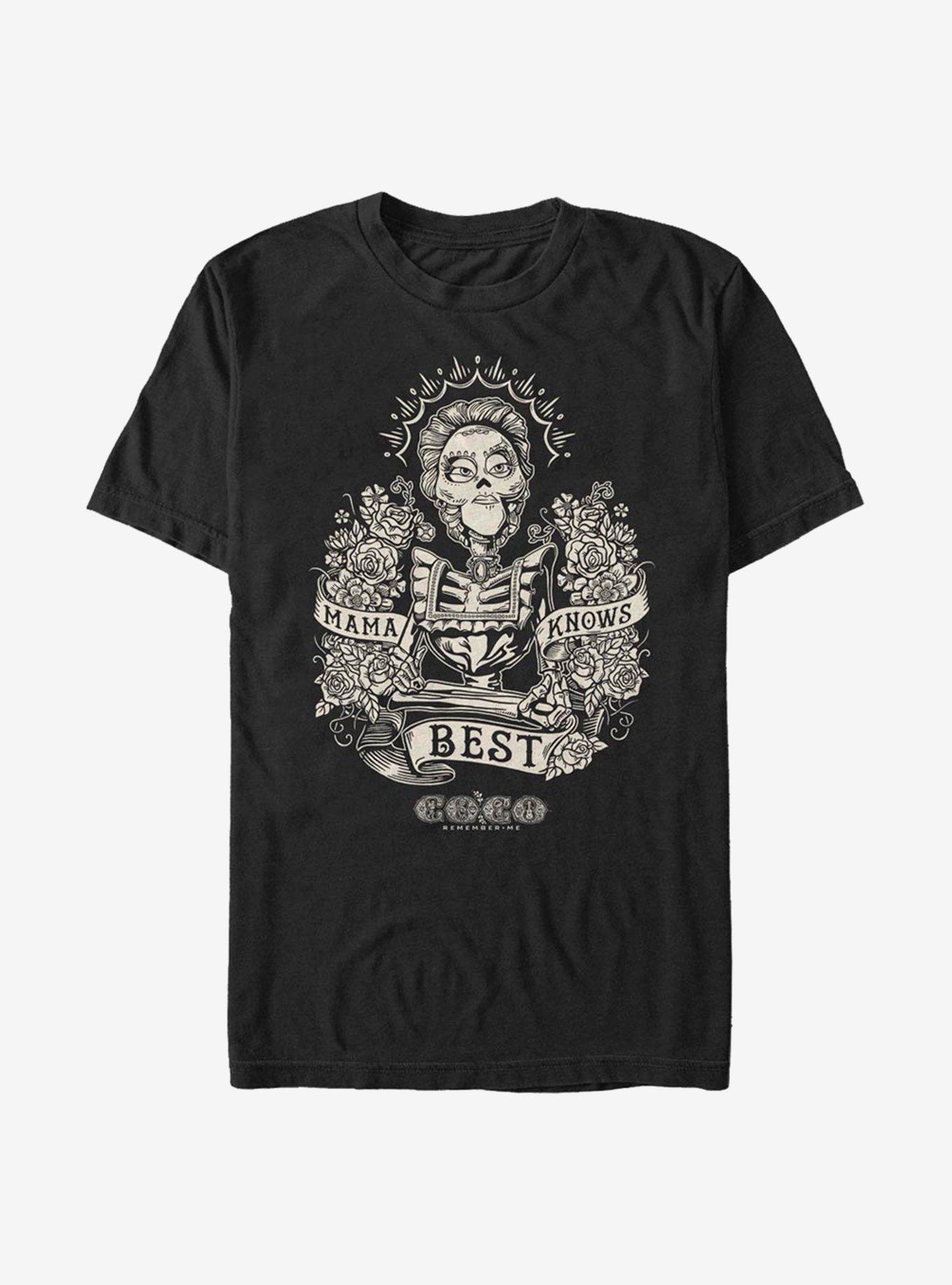 Disney Pixar Coco Mama Knows T-Shirt, BLACK, hi-res