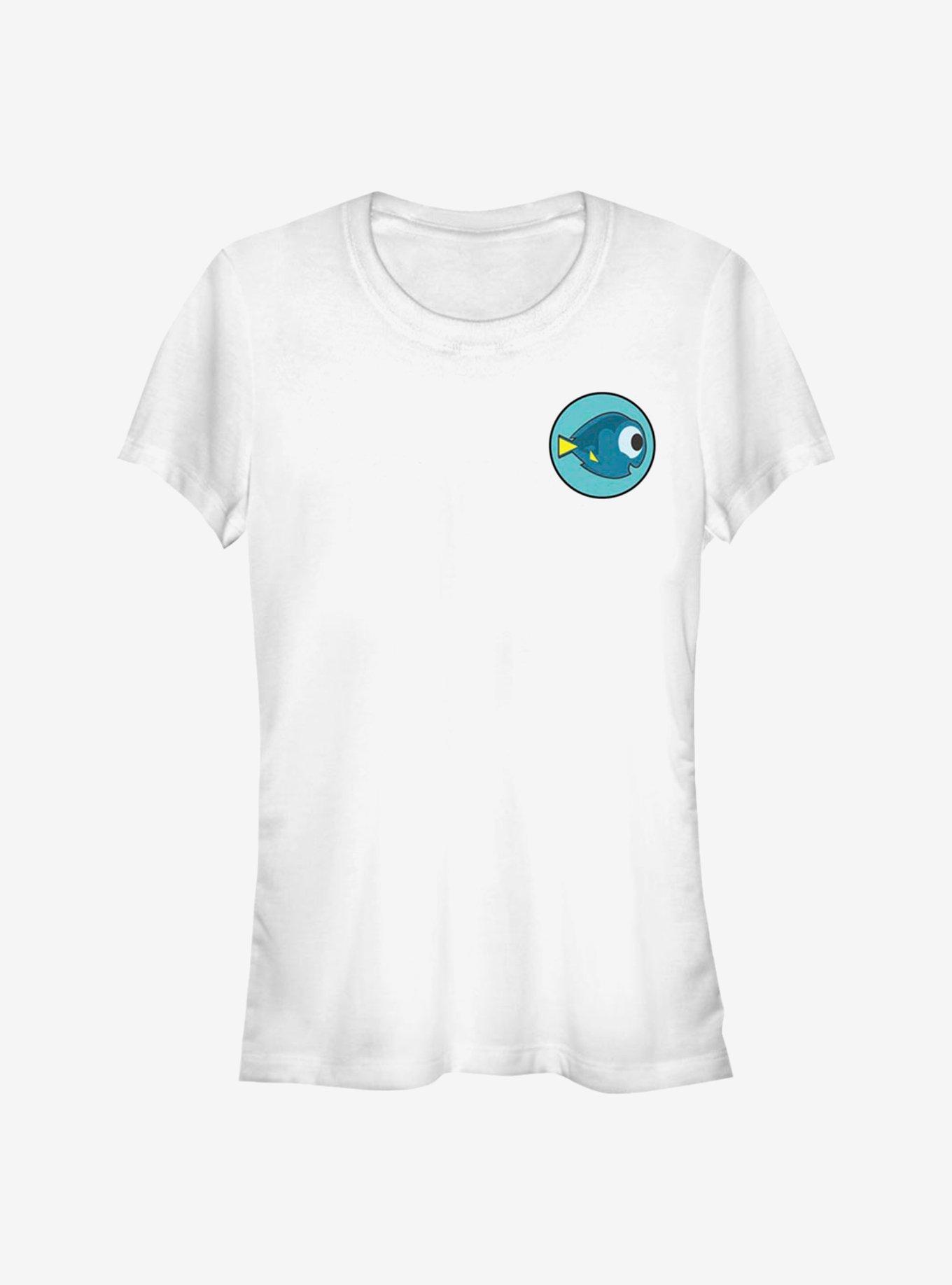 Disney Pixar Finding Nemo Little Dory Patch Girls T-Shirt, WHITE, hi-res