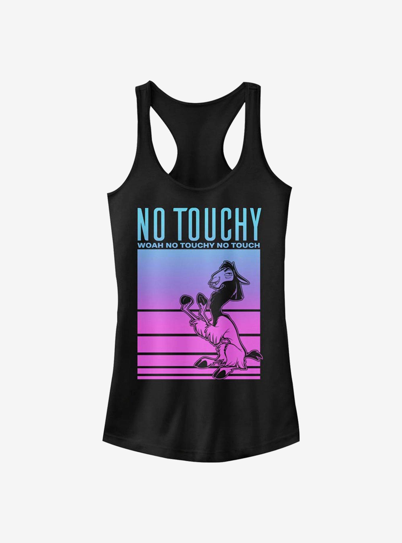 Disney The Emporer's New Groove No Touch Yo Girls Tank, BLACK, hi-res