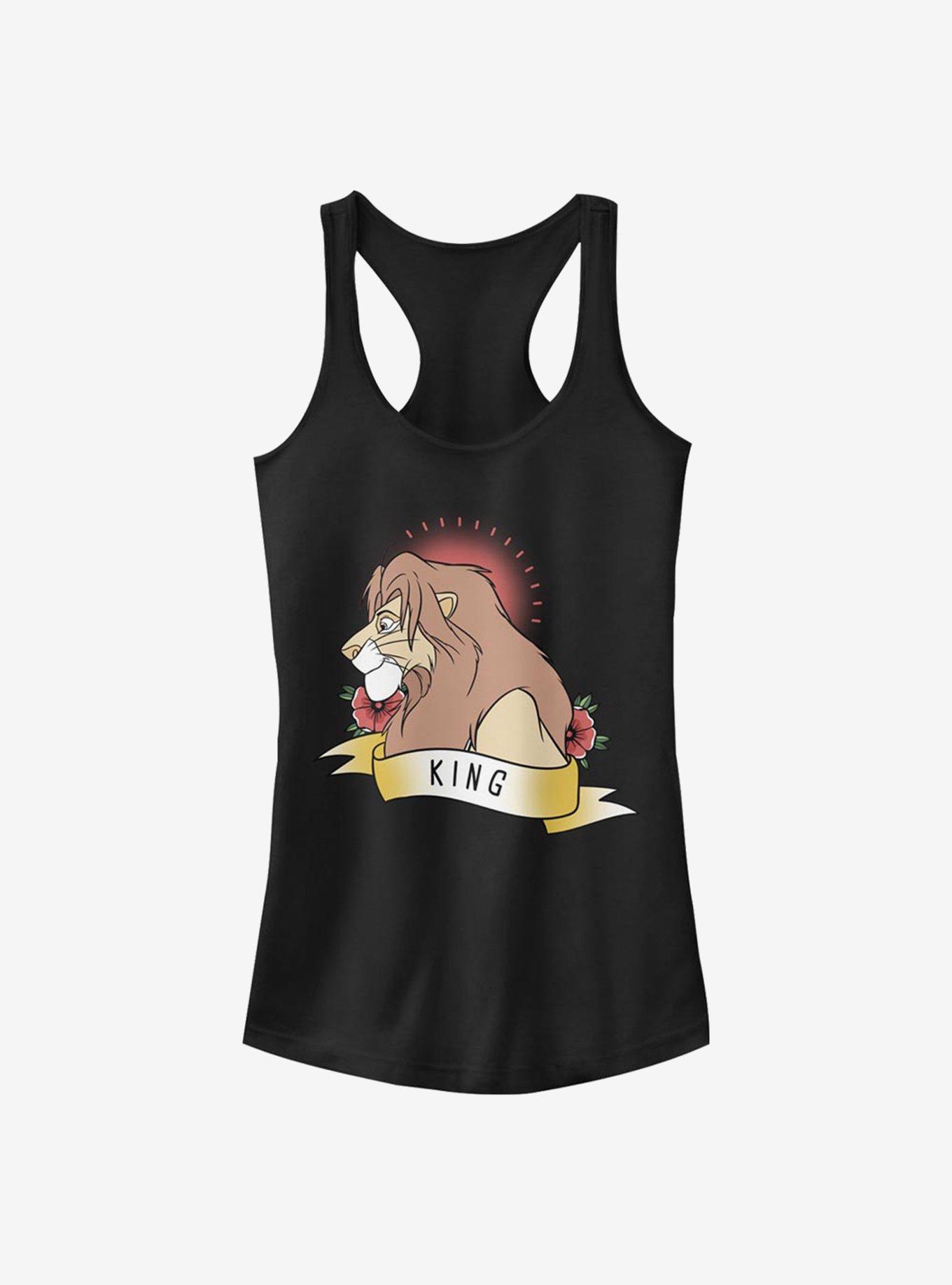 Disney The Lion King King Girls Tank, BLACK, hi-res