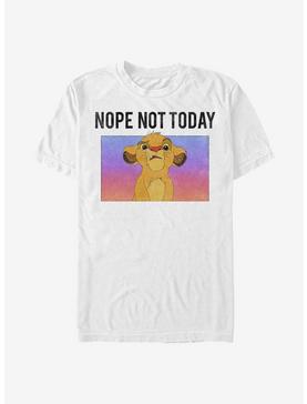 Disney The Lion King Not Today T-Shirt, WHITE, hi-res