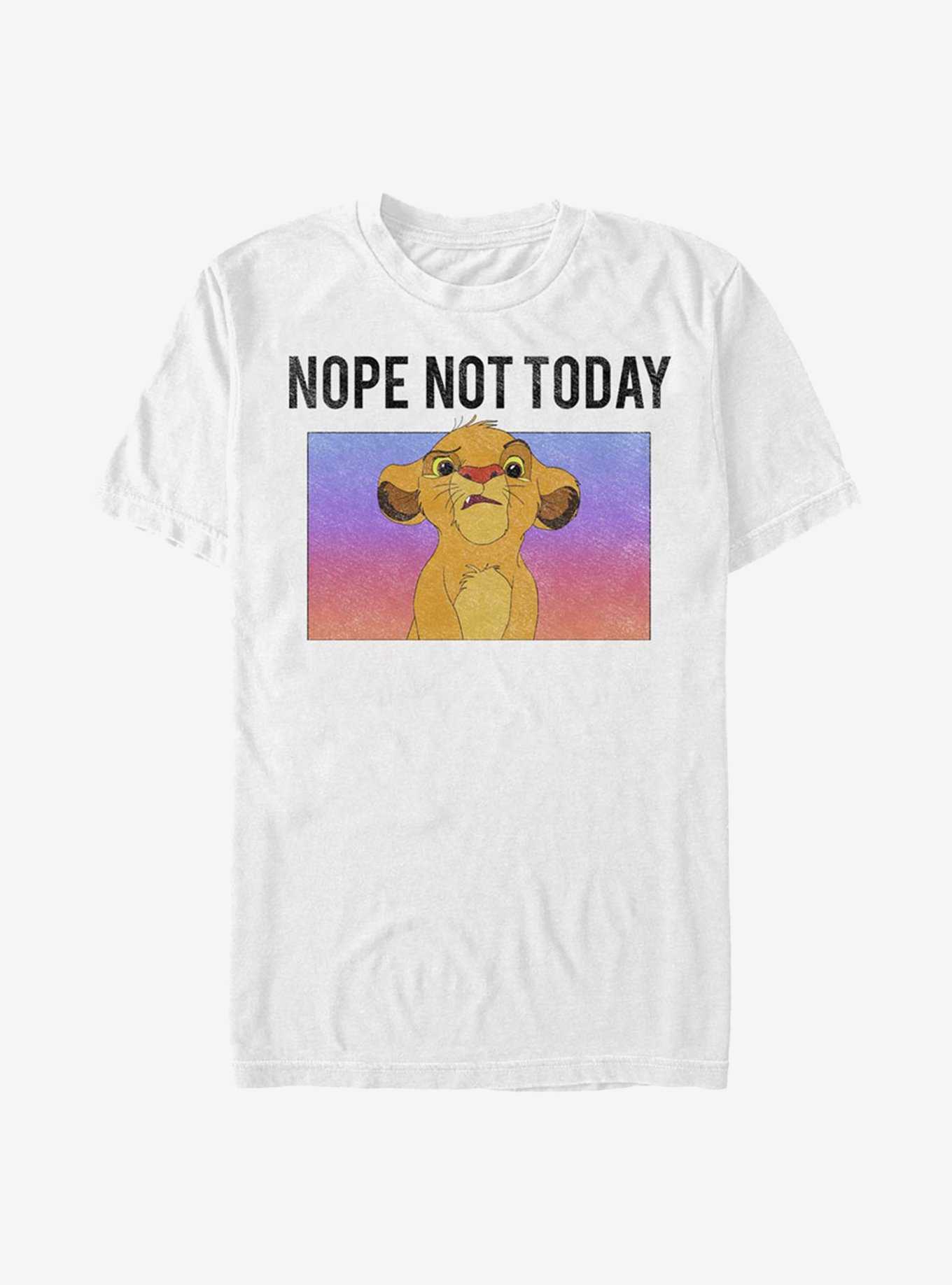 Disney The Lion King Not Today T-Shirt, , hi-res