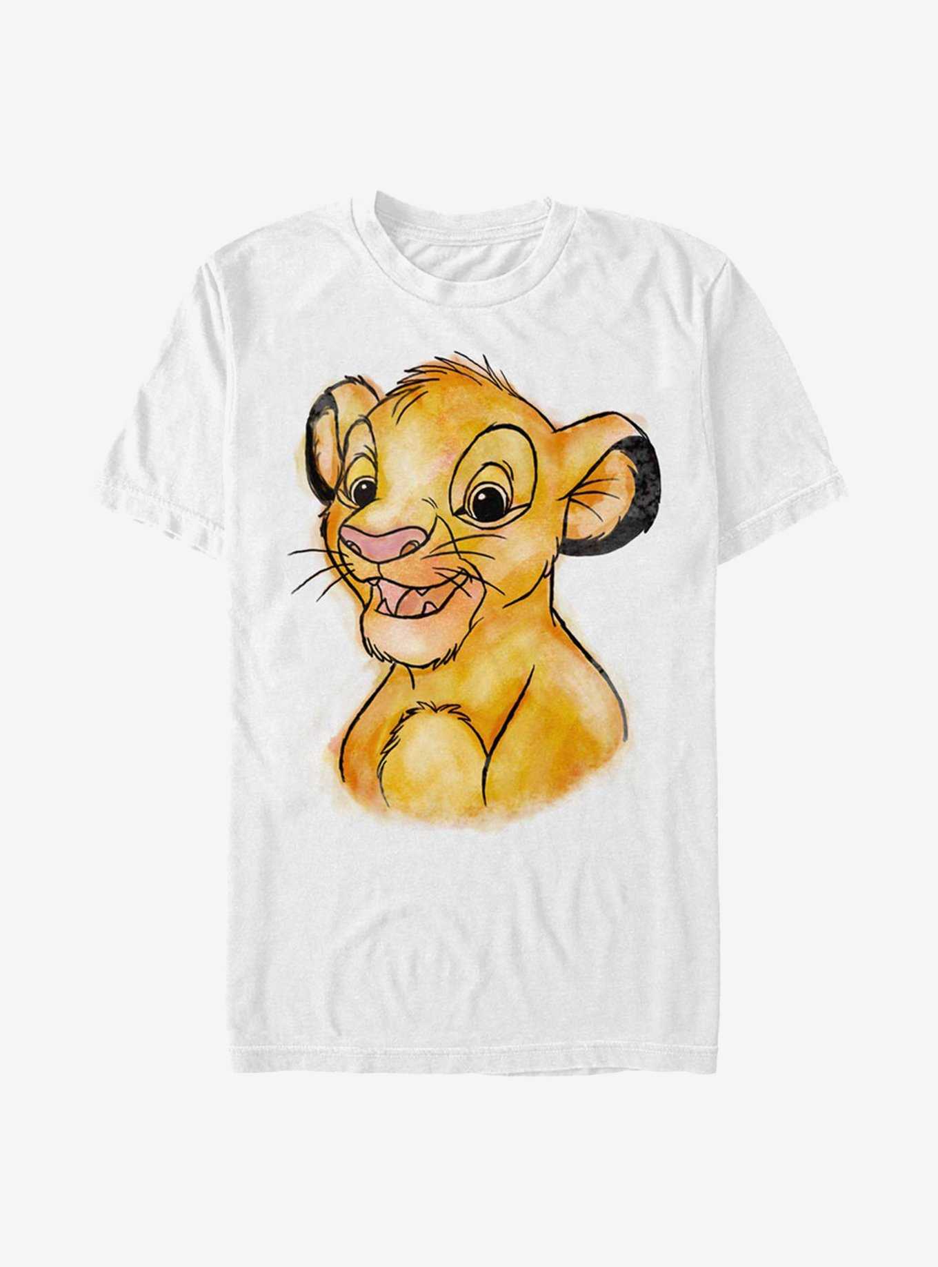 Disney The Lion King Painted Simba T-Shirt, , hi-res
