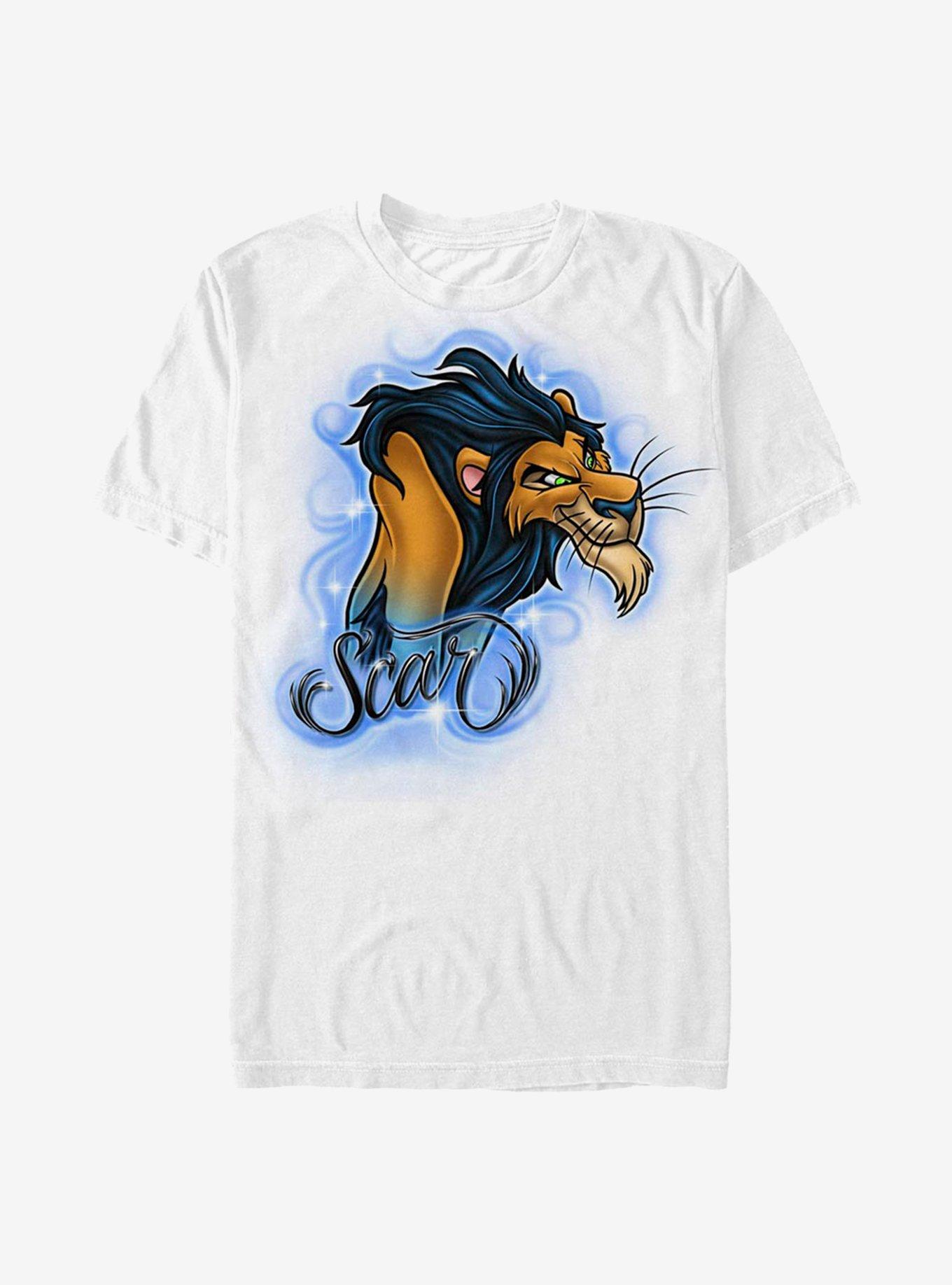 Disney The Lion King Scar T-Shirt, WHITE, hi-res