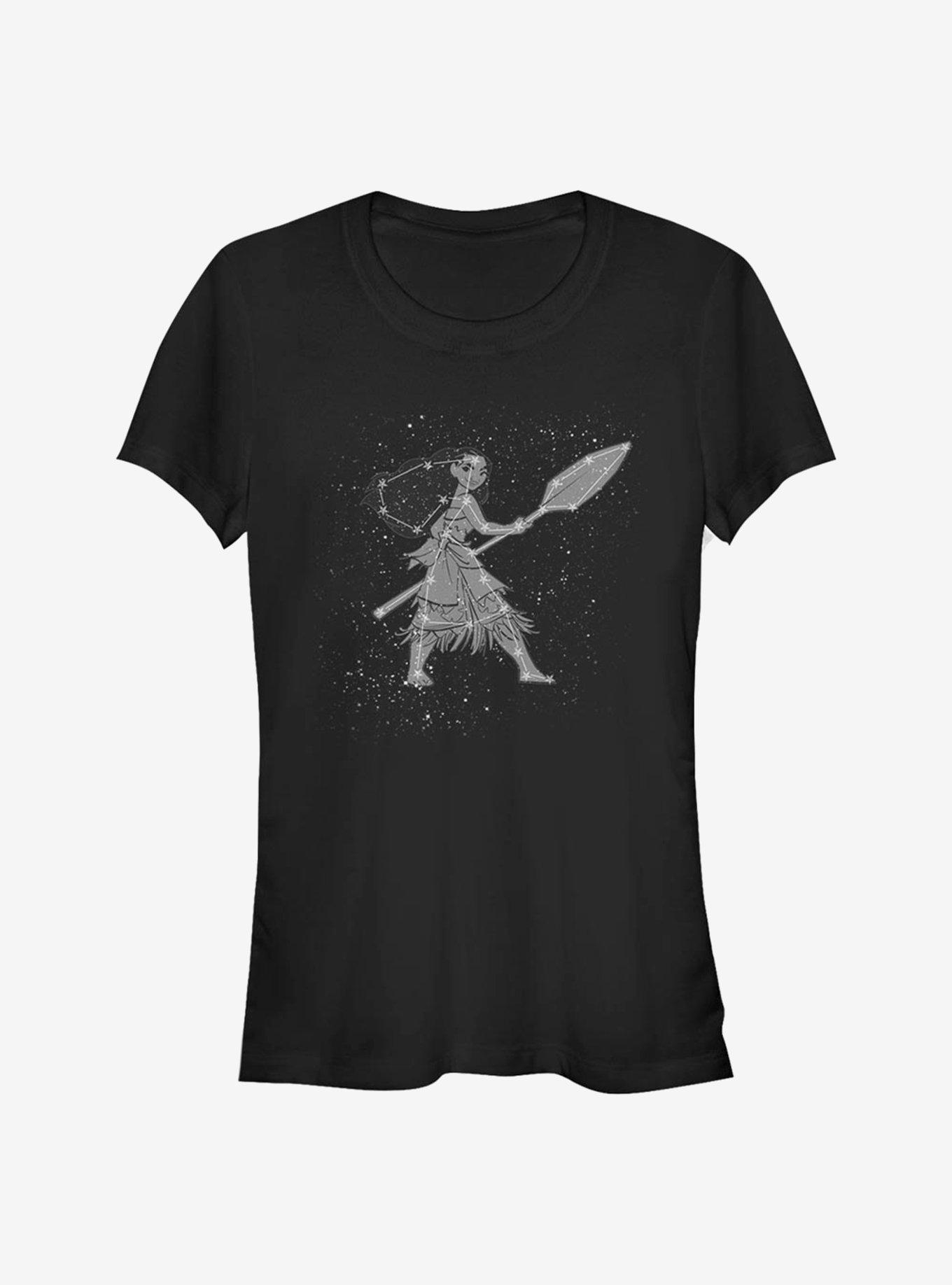 Disney Moana Constellation Moana Girls T-Shirt, BLACK, hi-res