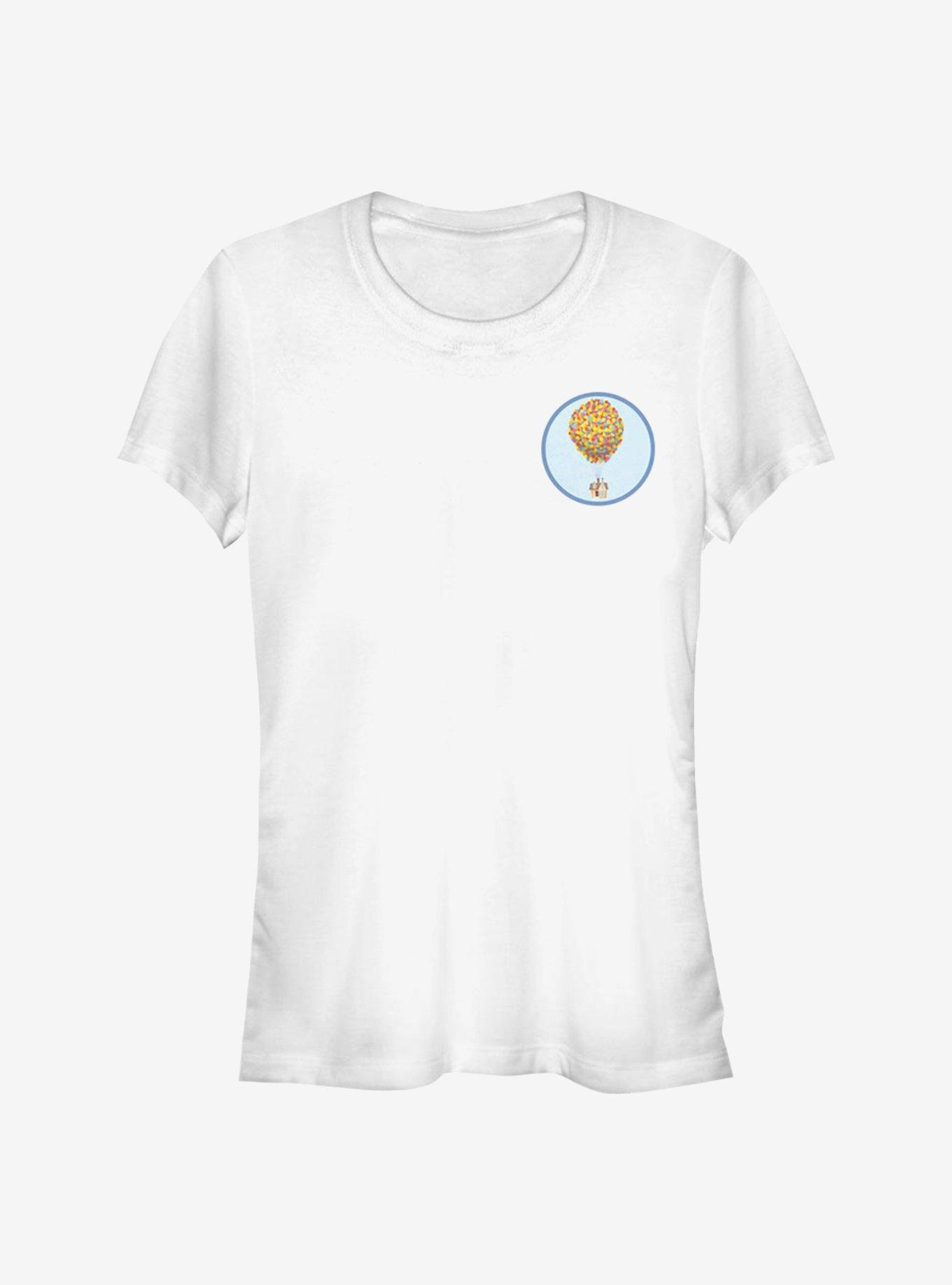 Disney Pixar Up House Badge Girls T-Shirt, WHITE, hi-res