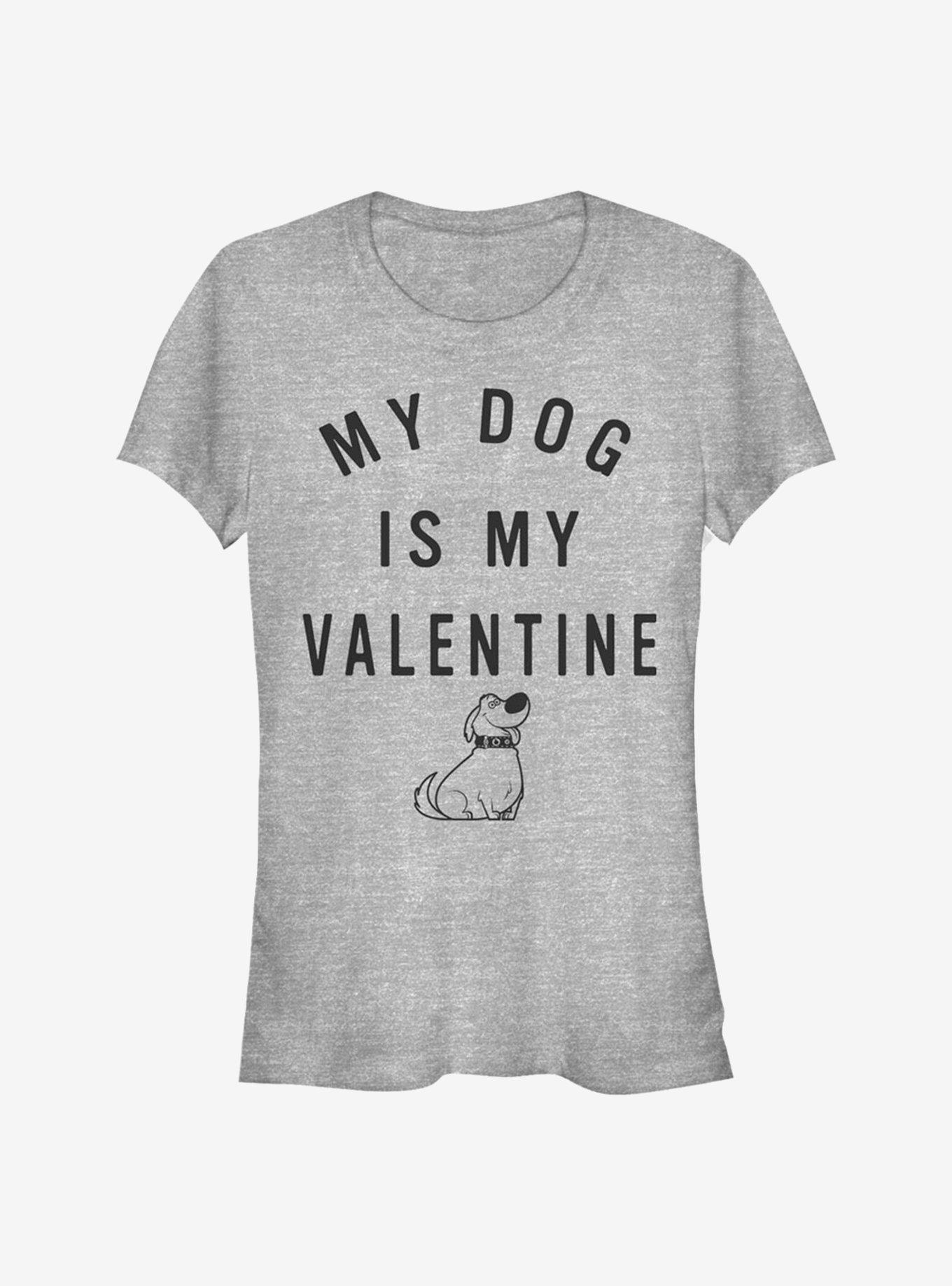 Disney Pixar Up Valentine Dug Girls T-Shirt, , hi-res