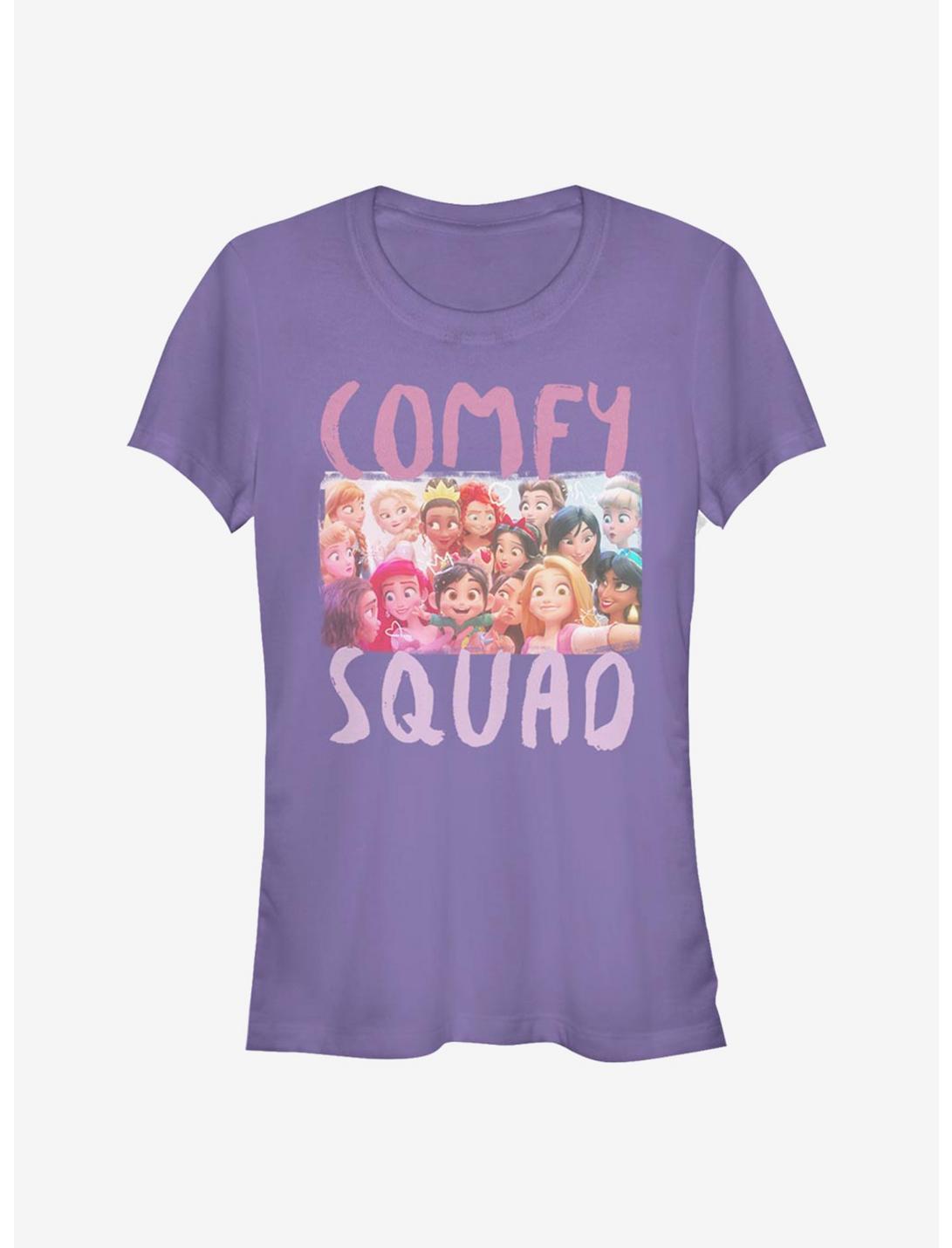 Disney Pixar Wreck-It Ralph Comfy Squad Selfie Girls T-Shirt, PURPLE, hi-res