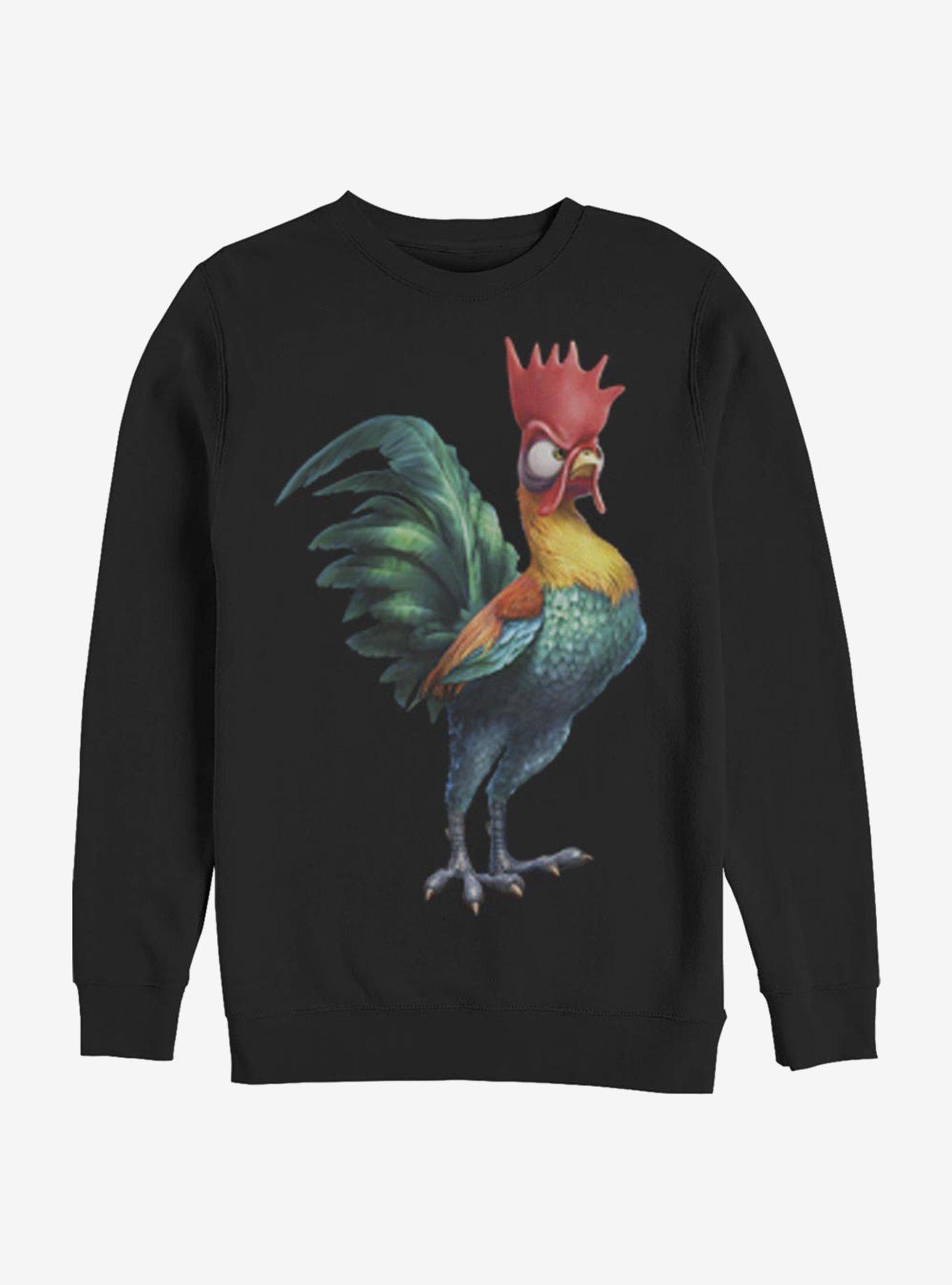 Disney Moana Hei Hei Crew Sweatshirt, BLACK, hi-res