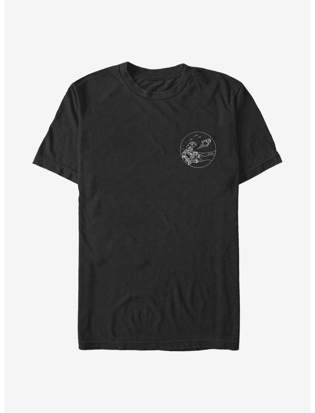 Disney Wall-E Patch T-Shirt, BLACK, hi-res