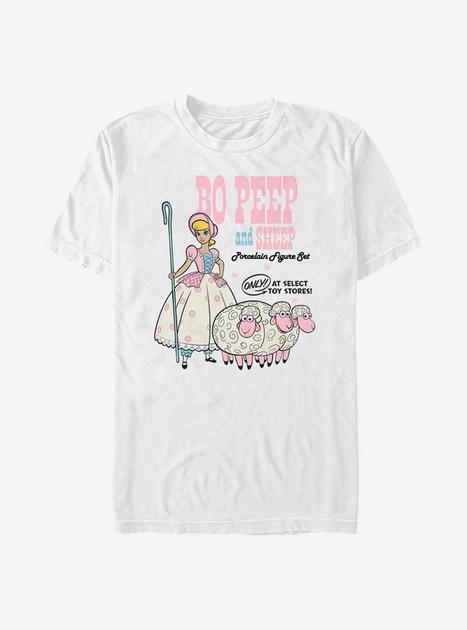 Disney Pixar Toy Story 4 Bo-Peep And Sheep T-Shirt - WHITE | Hot Topic