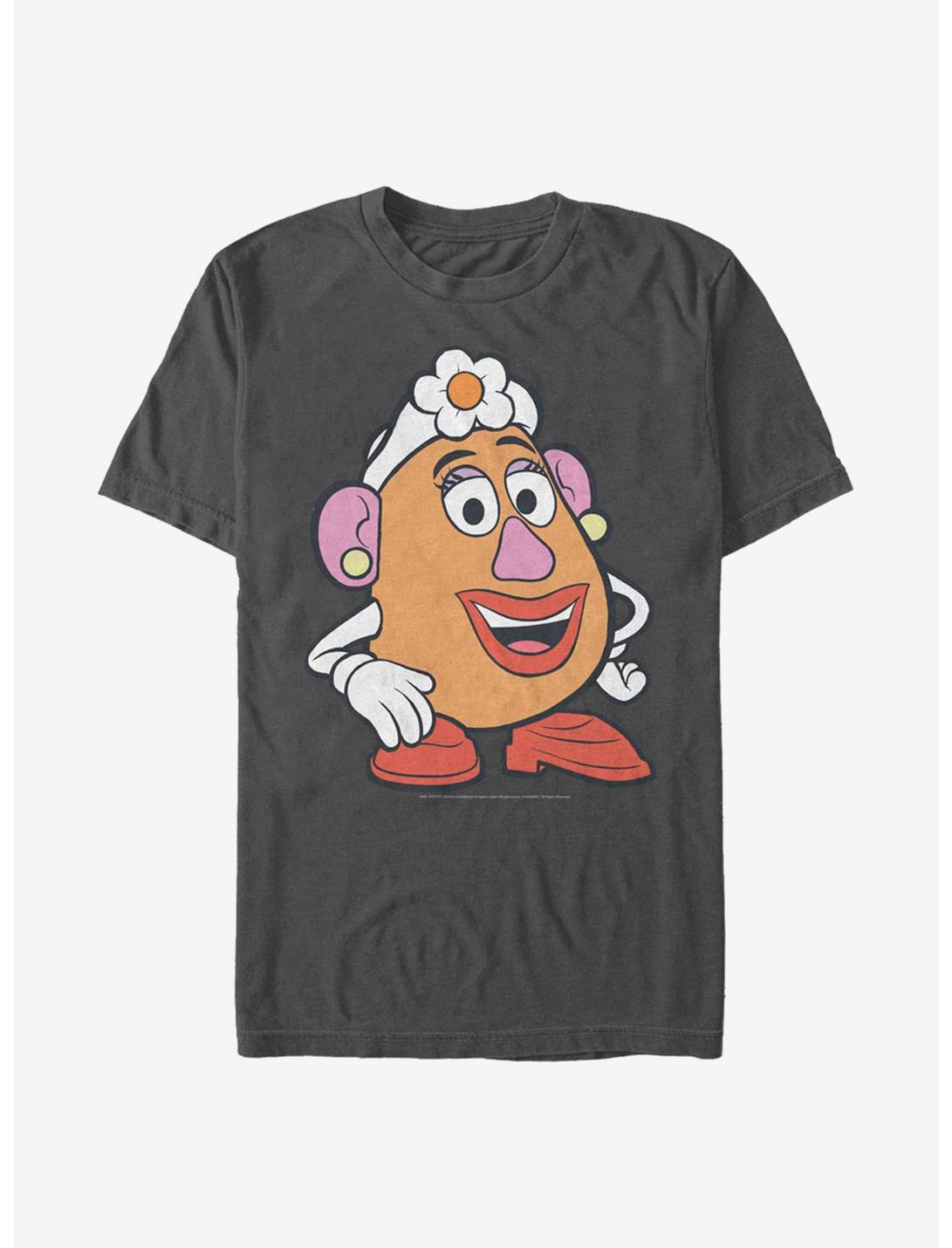 Disney Pixar Toy Story 4 Mrs. Potato Big Face T-Shirt, CHARCOAL, hi-res
