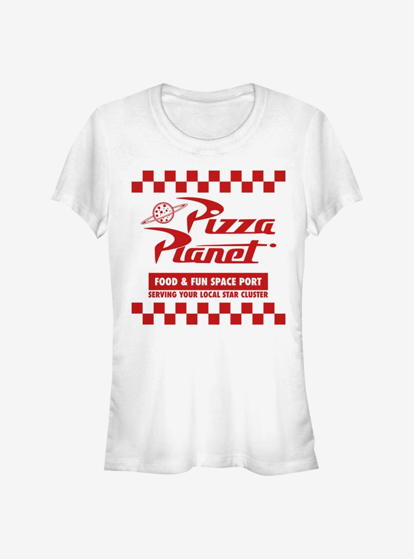 Disney Pixar Toy Story Pizza Planet Box Girls T-Shirt, WHITE, hi-res