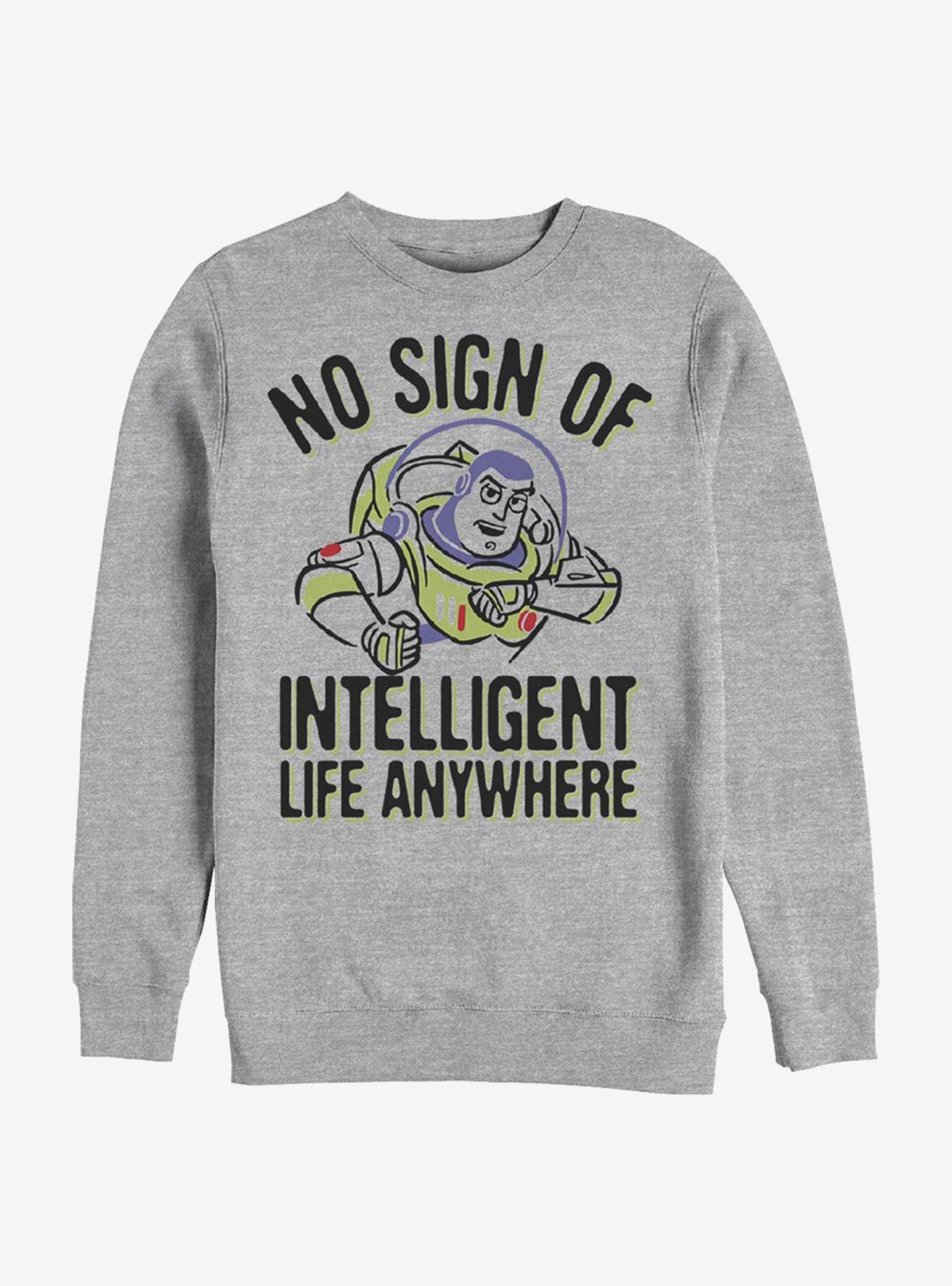 Disney Pixar Toy Story No Sign Anywhere Crew Sweatshirt, ATH HTR, hi-res