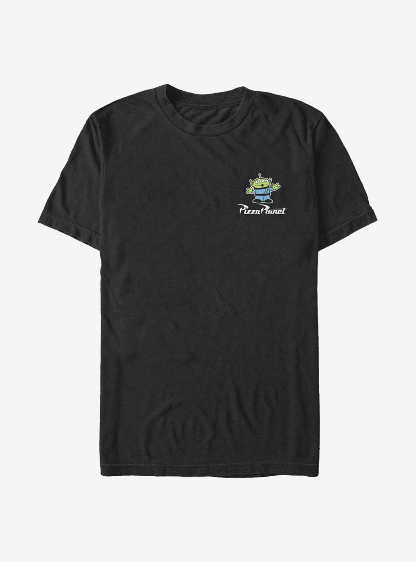 Disney Pixar Toy Story Alien Pizza T-Shirt, BLACK, hi-res