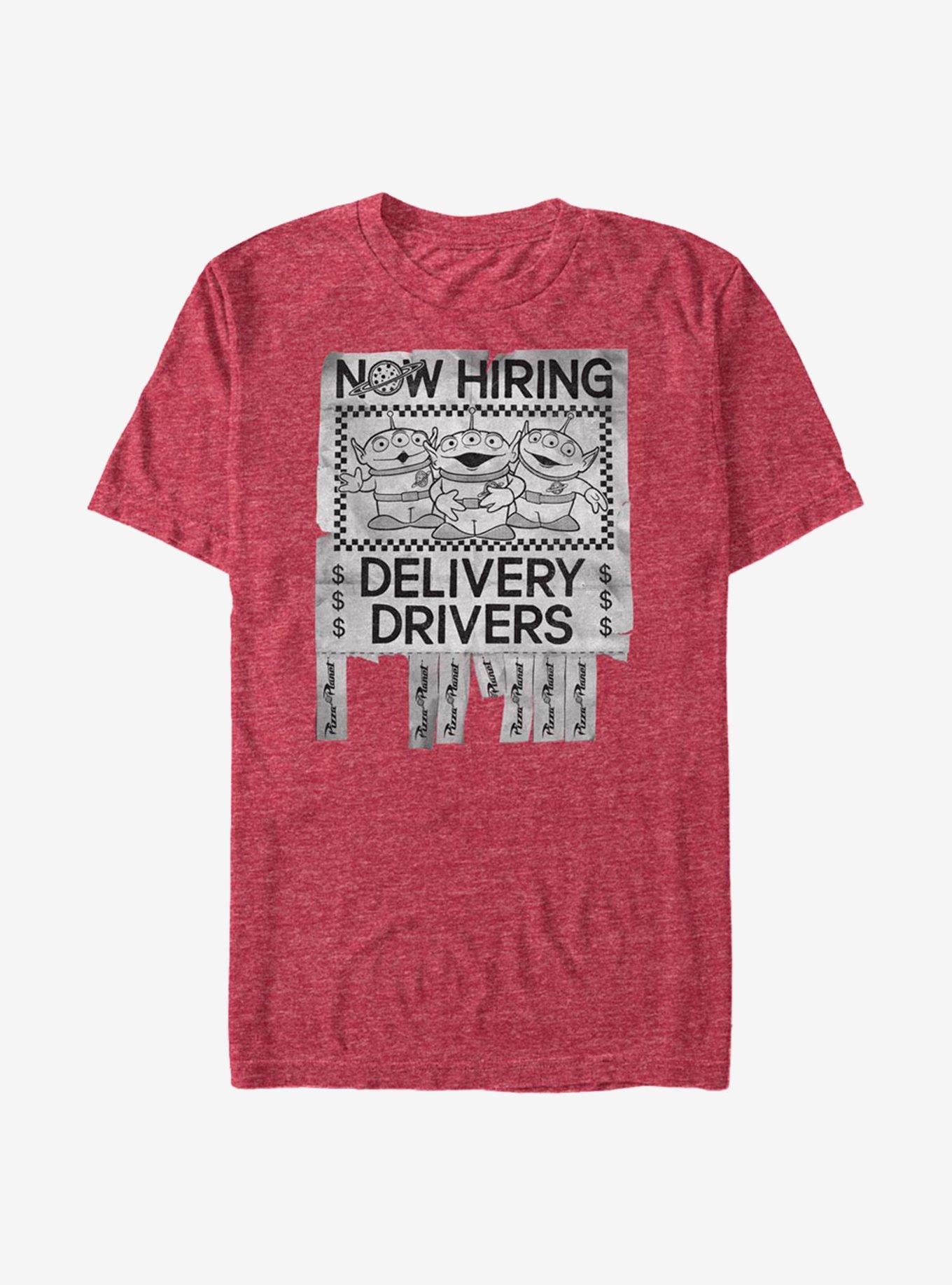 Disney Pixar Toy Story Now Hiring Drivers T-Shirt