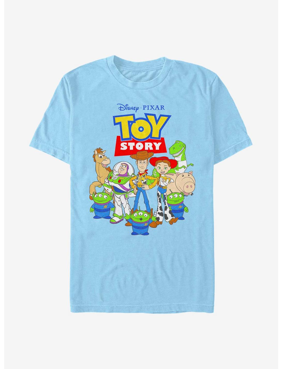 Disney Pixar Toy Story Toy Group T-Shirt, LT BLUE, hi-res