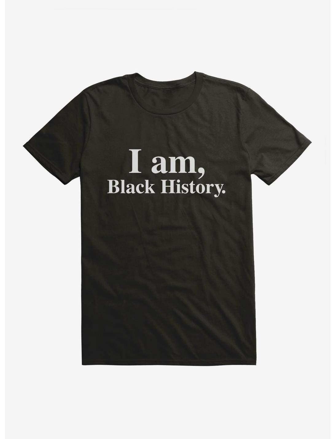 Black History Month I Am T-Shirt, BLACK, hi-res