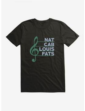 Black History Month Nat Cab Louis Fats T-Shirt, , hi-res