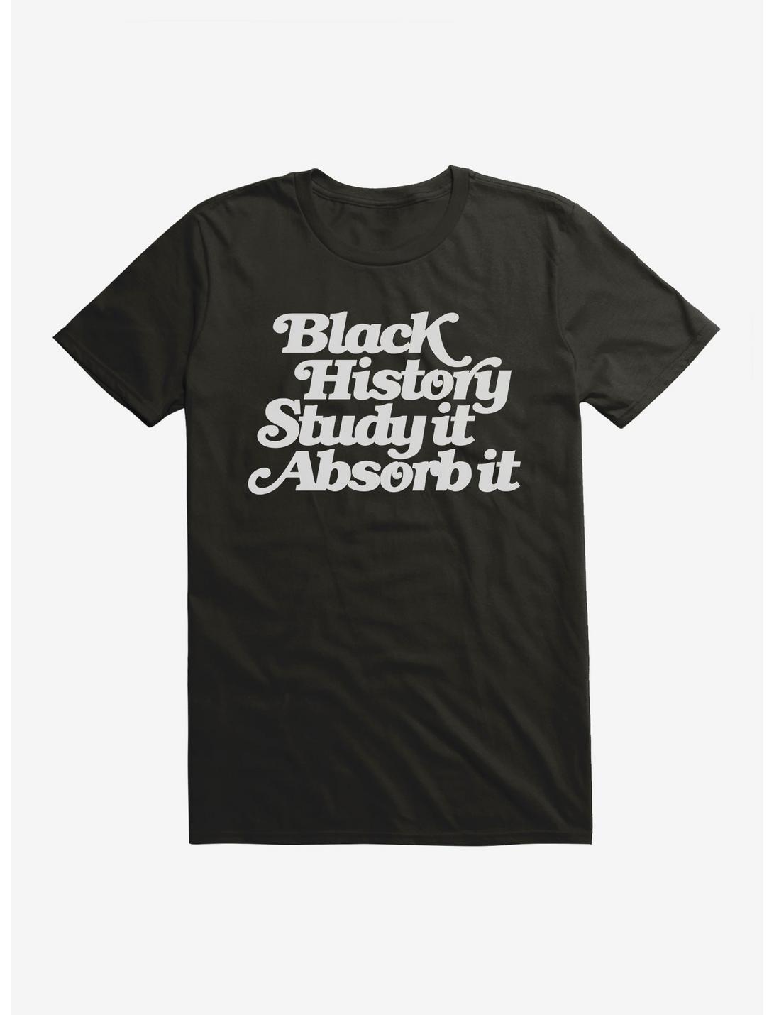 Black History Month Study It Absorb It T-Shirt, , hi-res