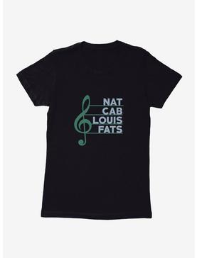 Black History Month Nat Cab Louis Fats Womens T-Shirt, , hi-res