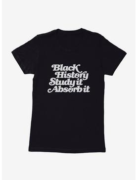 Black History Month Study It Absorb It Womens T-Shirt, , hi-res